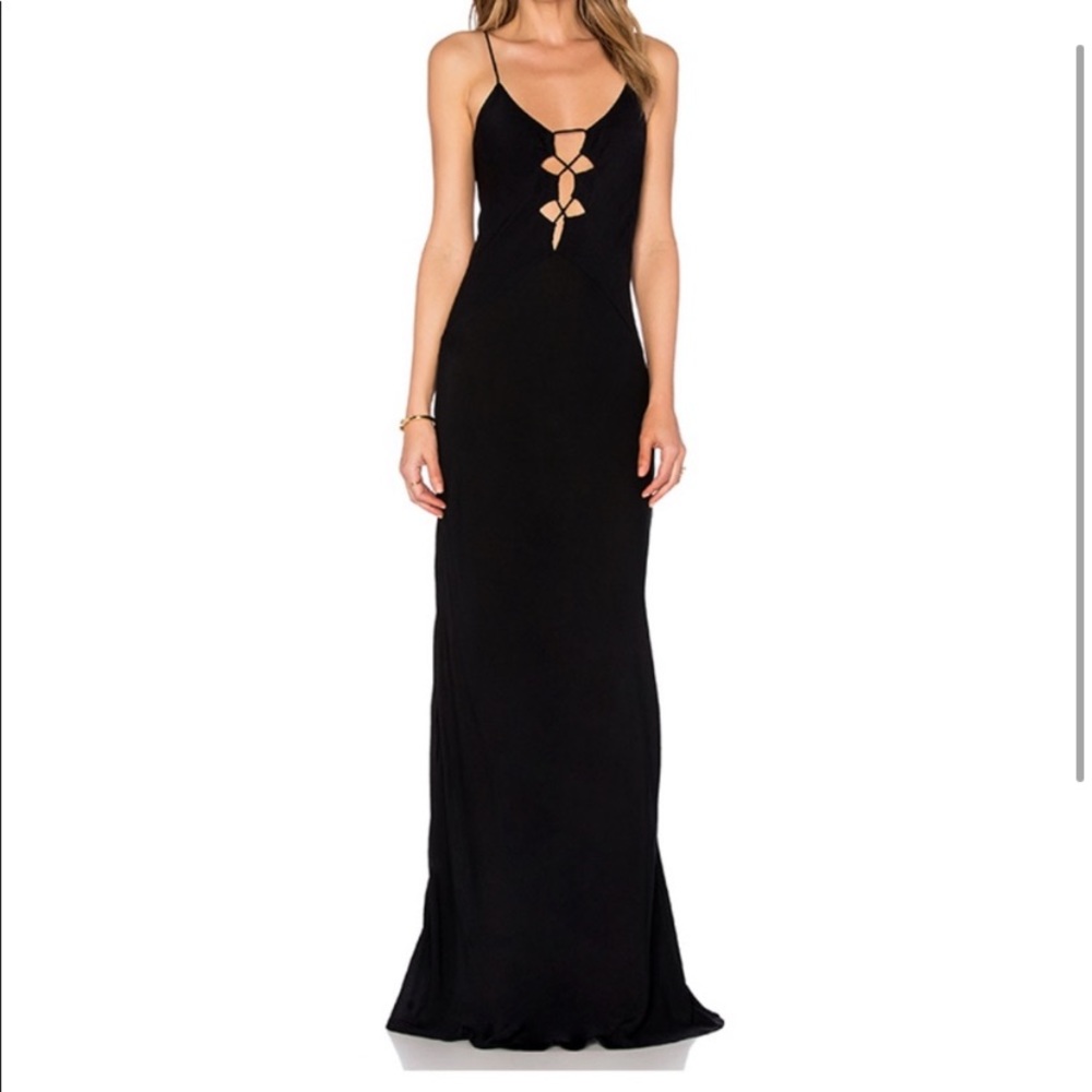 ISO ACACIA BRAWA DRESS IN BLACK